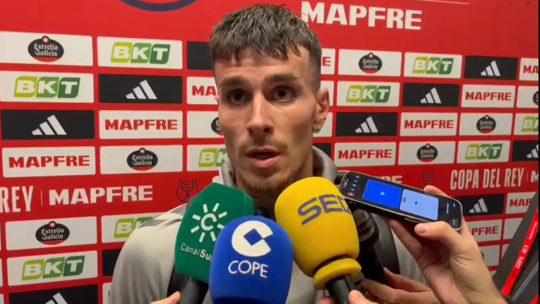 Murillo: "No suspendo mi partido ni el del equipo"