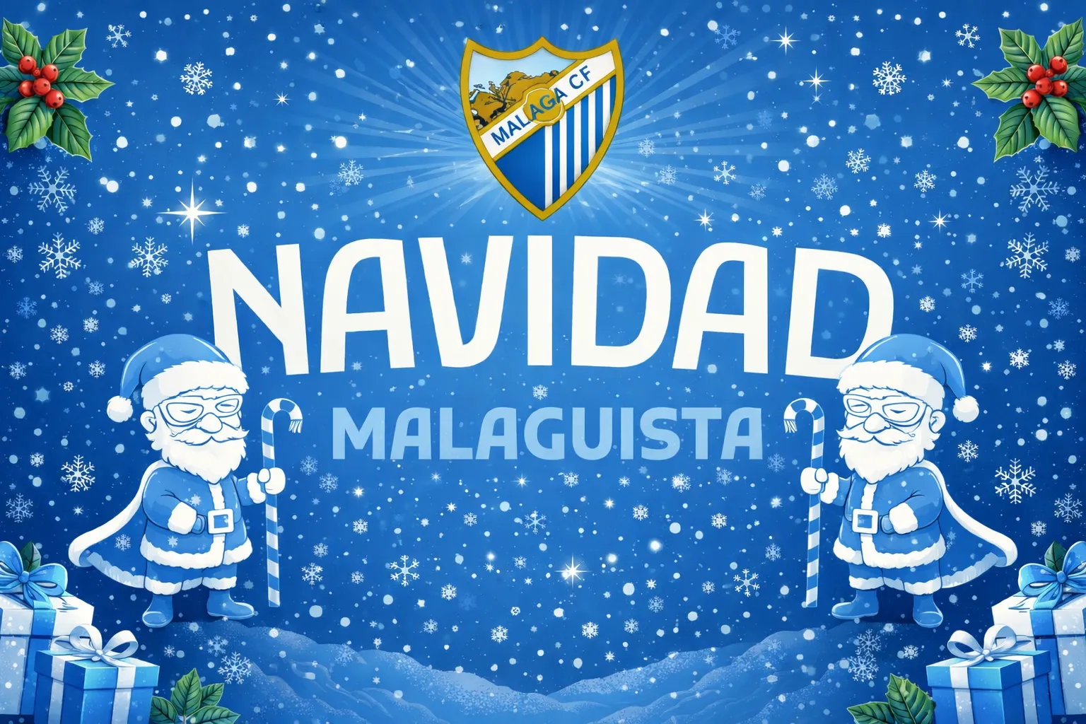 navidad málaga cf