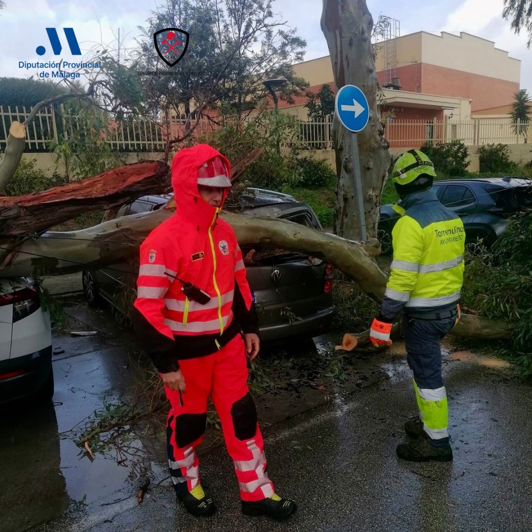 La Diputación de Málaga realiza diversas actuaciones para solventar las consecuencias del temporal a lo largo de la provincia 6 15