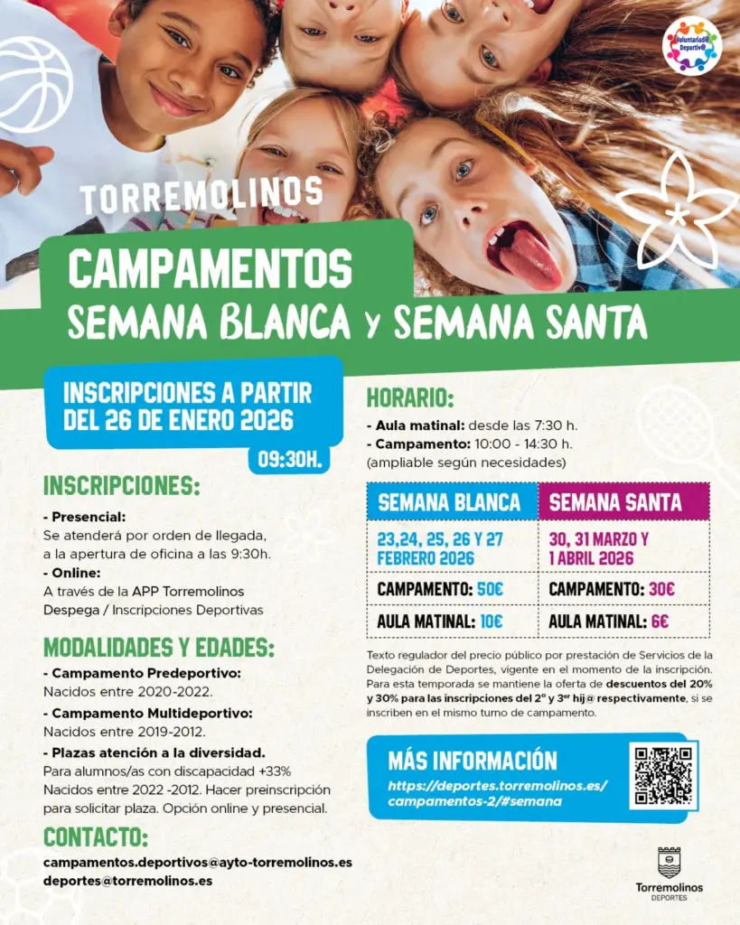 Torremolinos oferta 200 plazas para los campamentos de Semana Blanca y Semana Santa 3 16 - CAMPING SEMANA BLANCA TORREMOLINOS