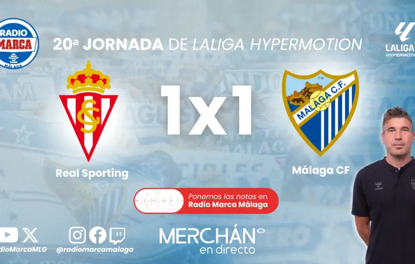 1X1 NOTAS SPORTING VS MÁLAGA CF