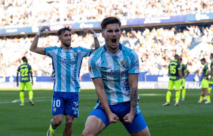 Revive la victoria del Málaga CF ante la AD Ceuta en La Rosaleda