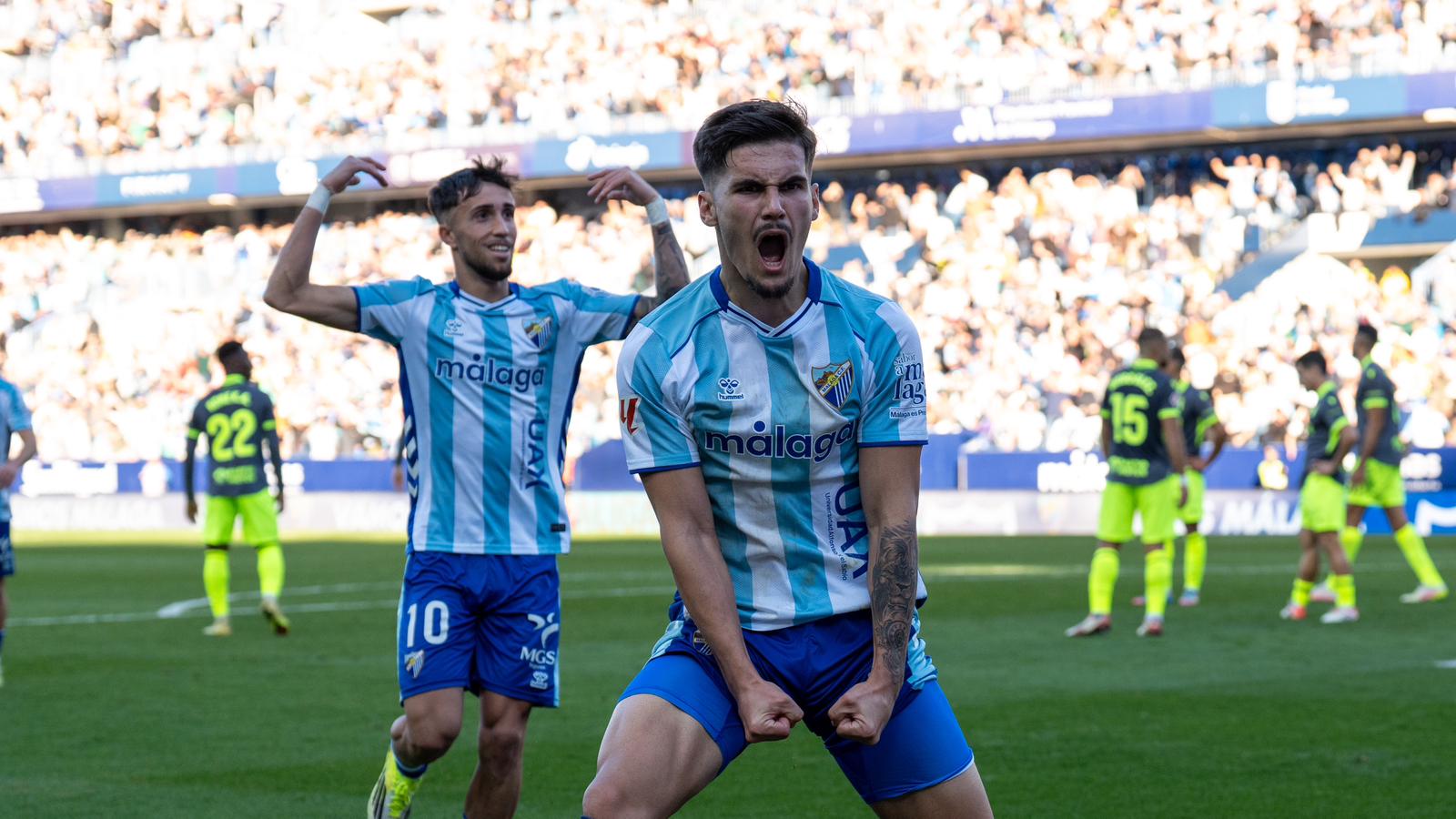 Revive la victoria del Málaga CF ante la AD Ceuta en La Rosaleda