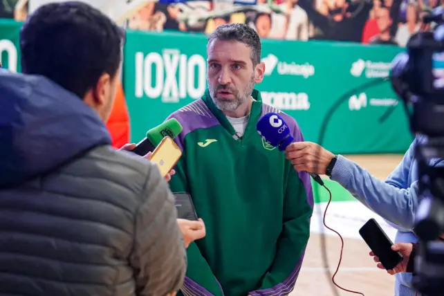 Ibon Navarro: "Este UCAM Murcia tiene más techo que el que fue subcampeón de la ACB"
