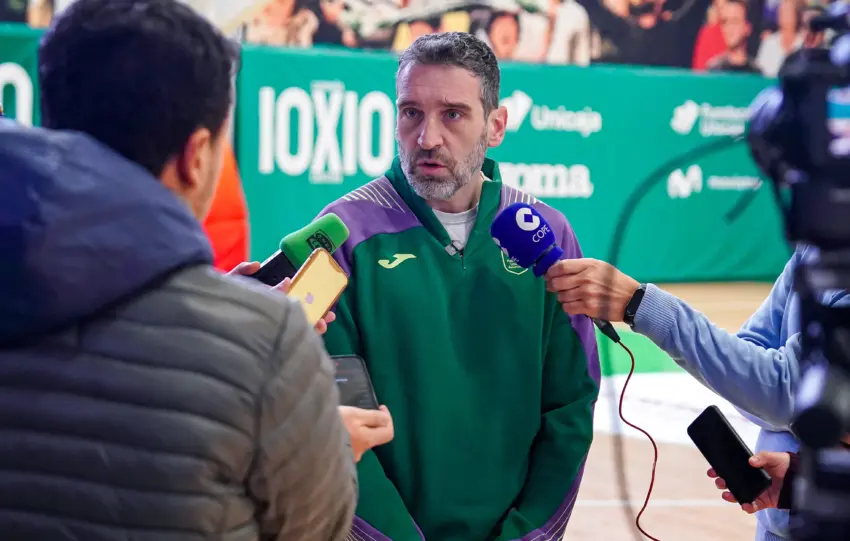 Ibon Navarro: "Este UCAM Murcia tiene más techo que el que fue subcampeón de la ACB"