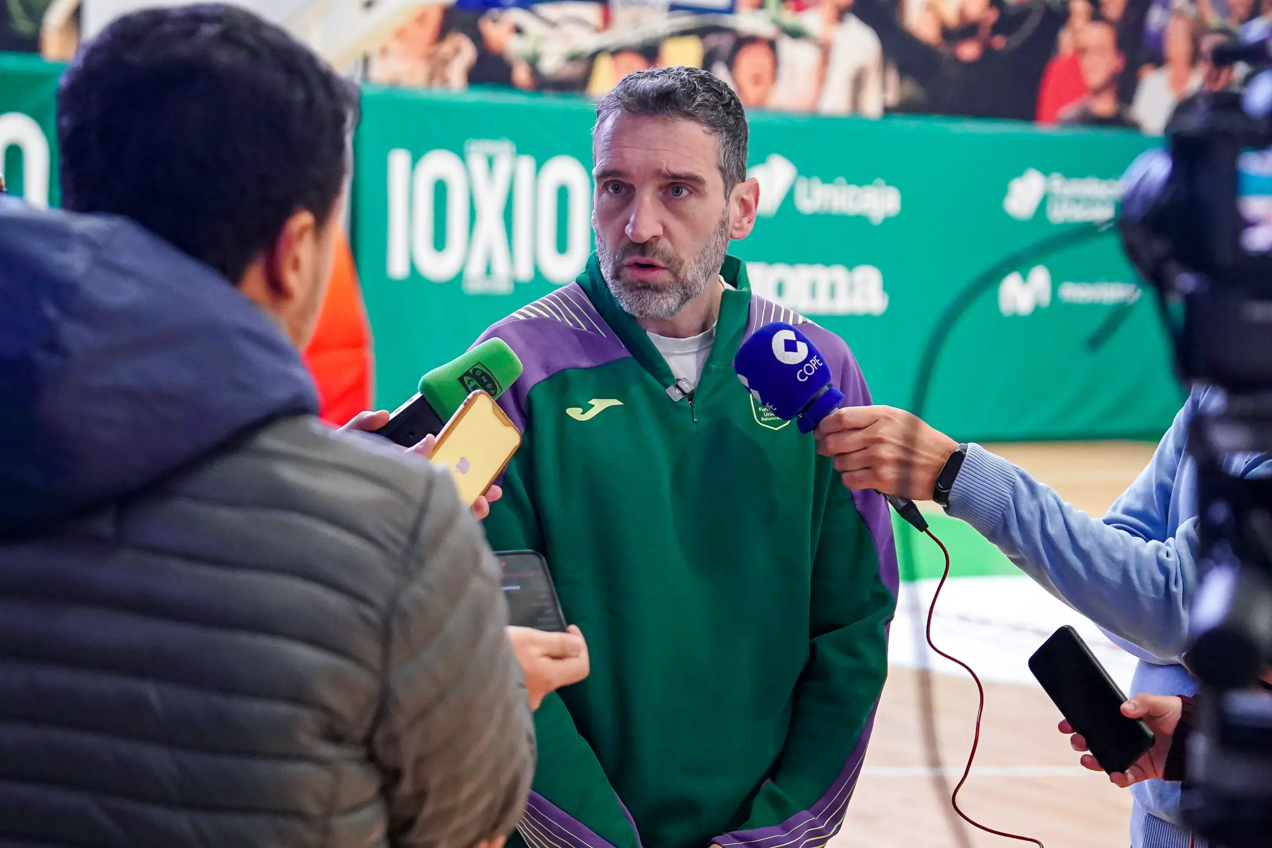 Ibon Navarro: "Este UCAM Murcia tiene más techo que el que fue subcampeón de la ACB"