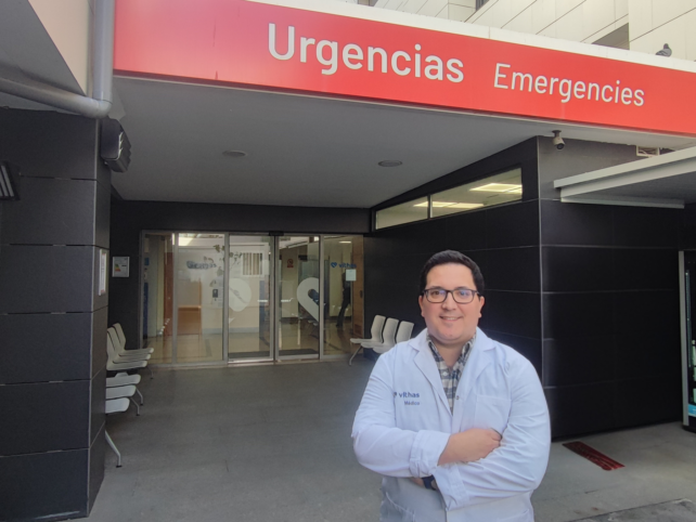 Dr. Diego Toledo coordinador Urgencias Vithas Malaga
