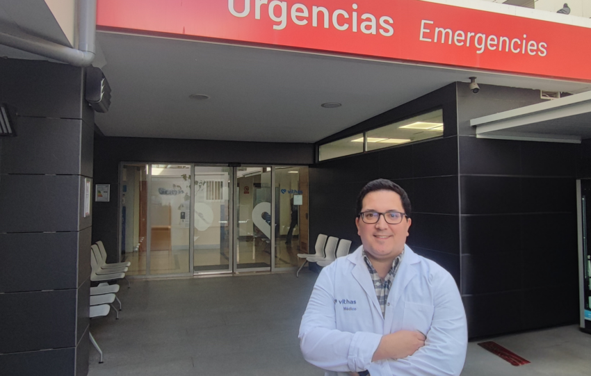 Dr. Diego Toledo coordinador Urgencias Vithas Malaga
