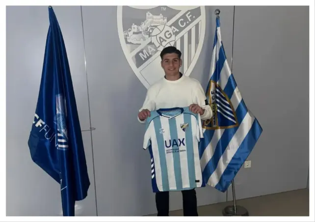 EL MÁLAGA CF RECUPERA A UN FUGADO Y PICHICHI DEL JUVENIL MANU MESA