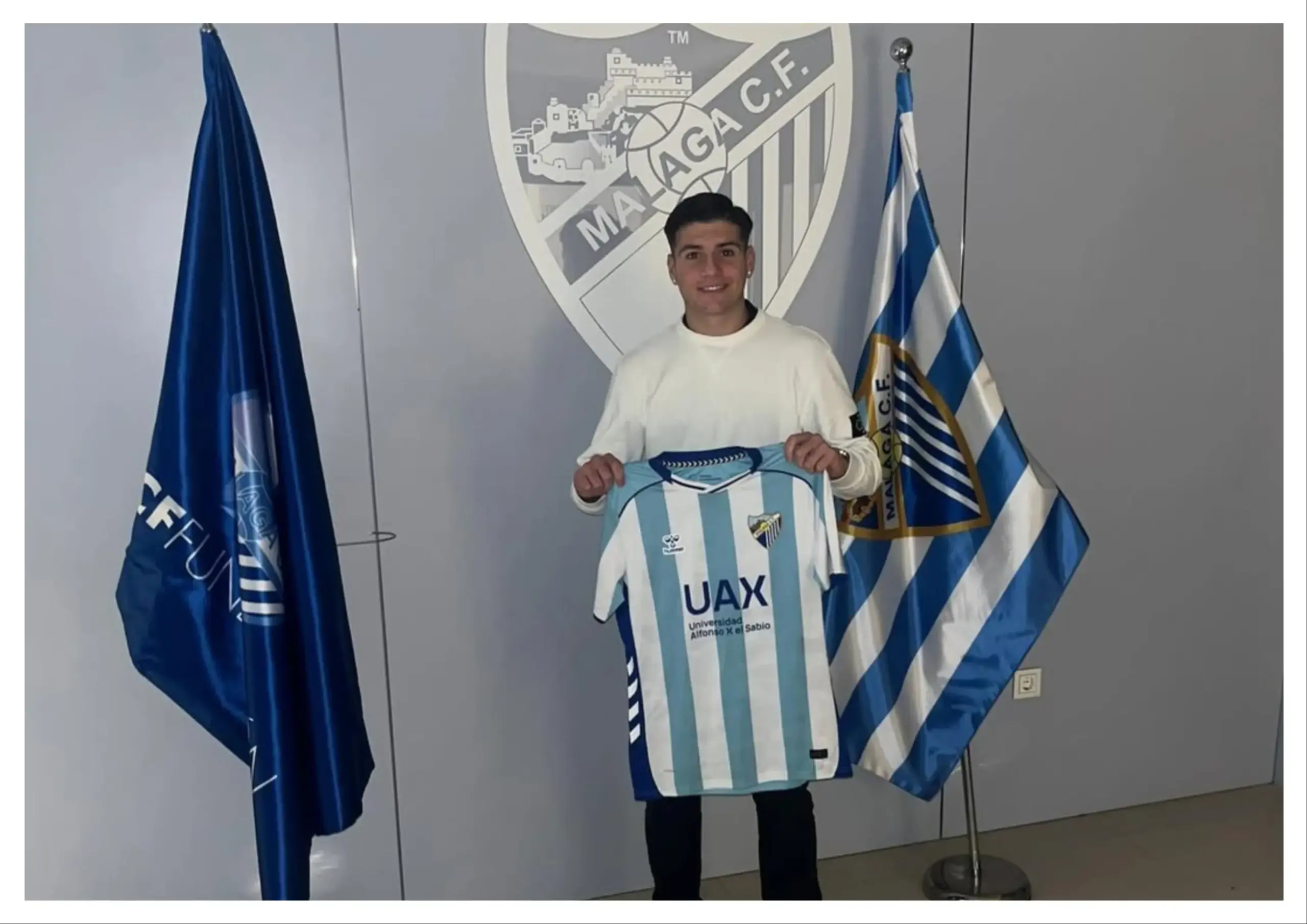 EL MÁLAGA CF RECUPERA A UN FUGADO Y PICHICHI DEL JUVENIL MANU MESA