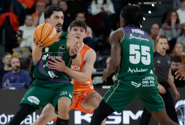 ESTE ES EL 1X1 Y LAS NOTAS DEL VALENCIA BASKET VS UNICAJA