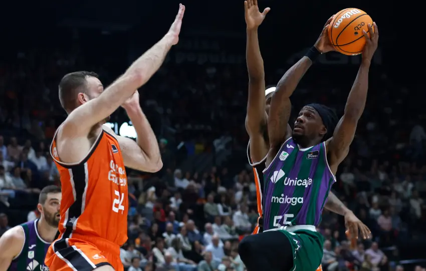 HORARIO Y TELEVISIÓN DEL VALENCIA BASKET VS UNICAJA DE LA JORNADA 15 DE LA LIGA ENDESA
