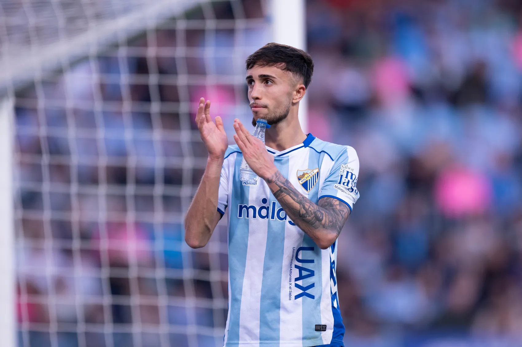 Radio Marca 3 Larrubia, sobre su futuro: "Ojalá pudiera quedarme en el Málaga CF toda la vida"