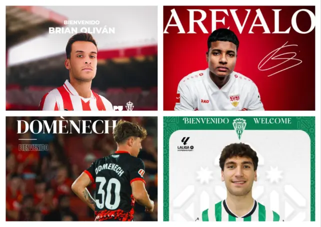 LOS PRIMEROS MOVIMIENTOS DEL MERCADO DE INVIERNO EN LALIGA HYPERMOTION