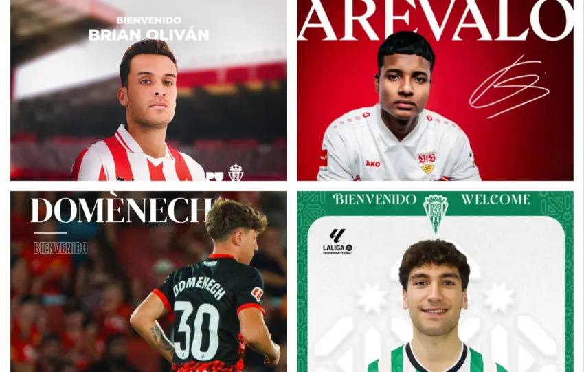 LOS PRIMEROS MOVIMIENTOS DEL MERCADO DE INVIERNO EN LALIGA HYPERMOTION