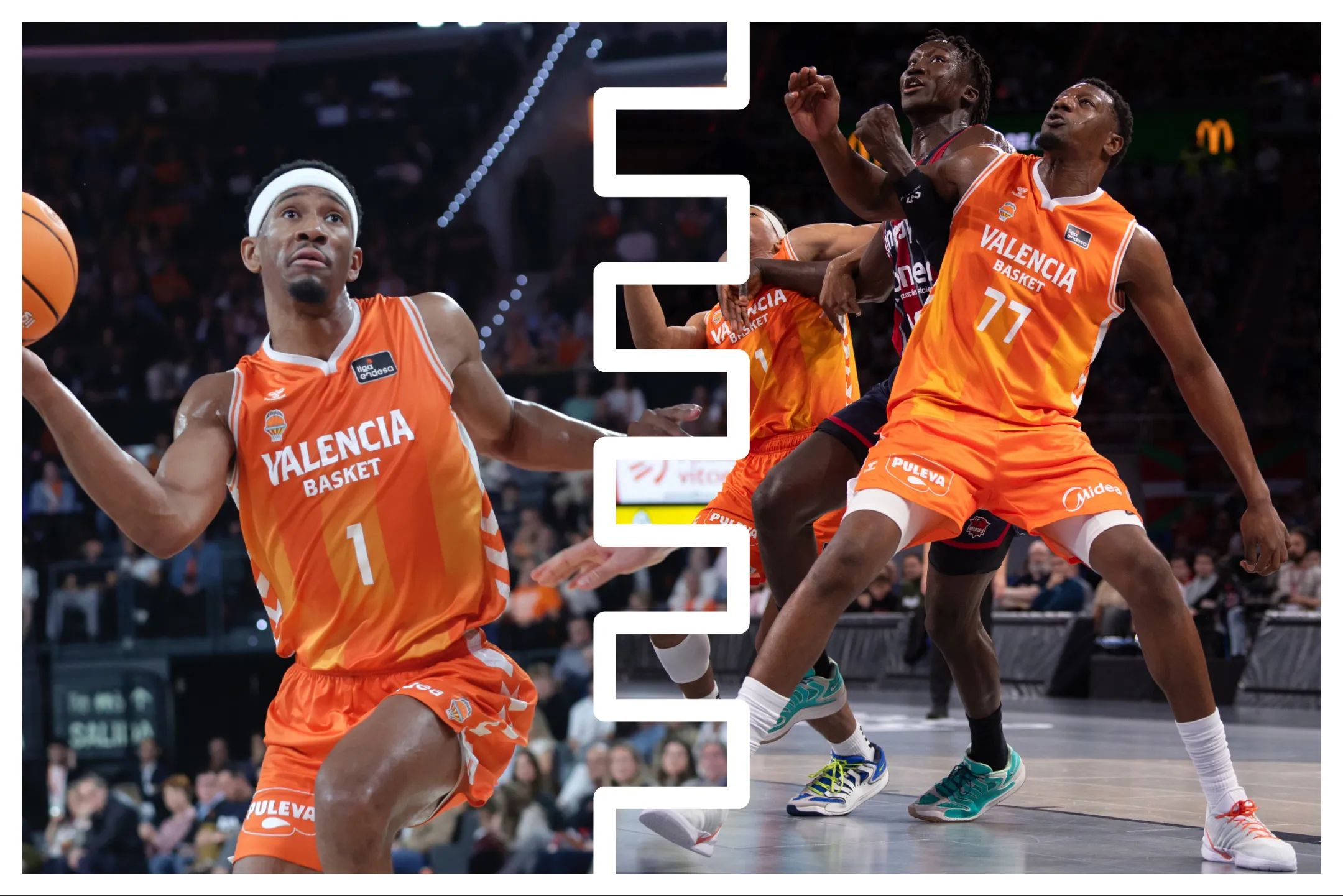 Así transcurre la etapa de Kam Taylor y Yankuba Sima en Valencia Basket