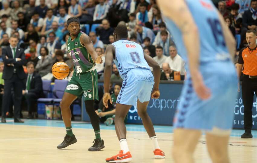 Lugo. Liga Endesa ACB. Pazo Provincial dos Deportes. Jornada 14. CB Río Breogán - Unicaja Málaga. Fotos:Carlos Castro/ACB Photo