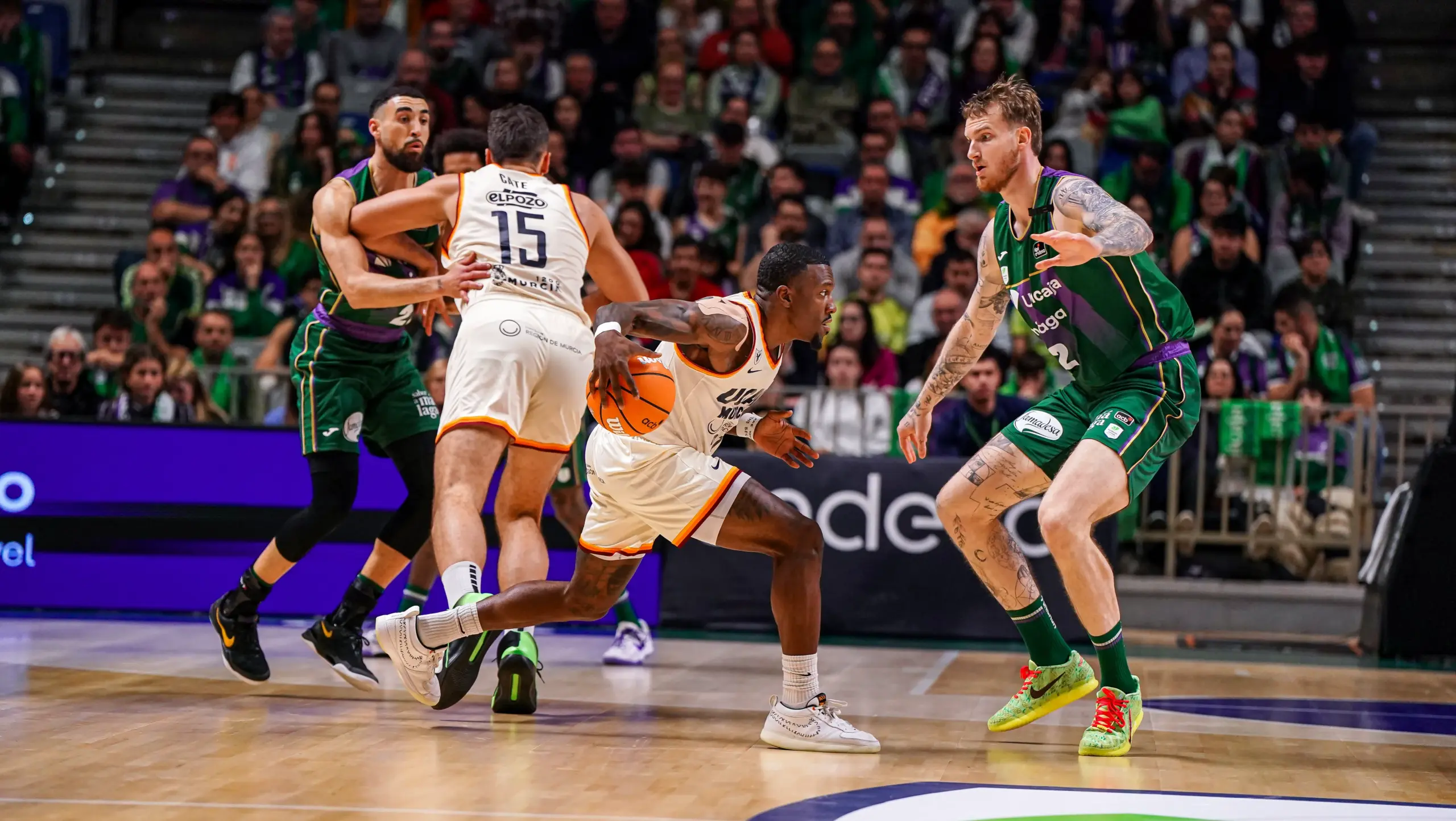 Sigue aquí EN DIRECTO el Unicaja VS UCAM Murcia de la Jornada 17