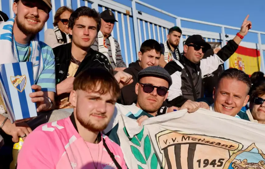 UN CLUB DE HOLANDA PONE EL HIMNO DEL MÁLAGA CF EN SU ESTADIO