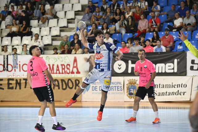 Victor Barderas en laida contra Santander