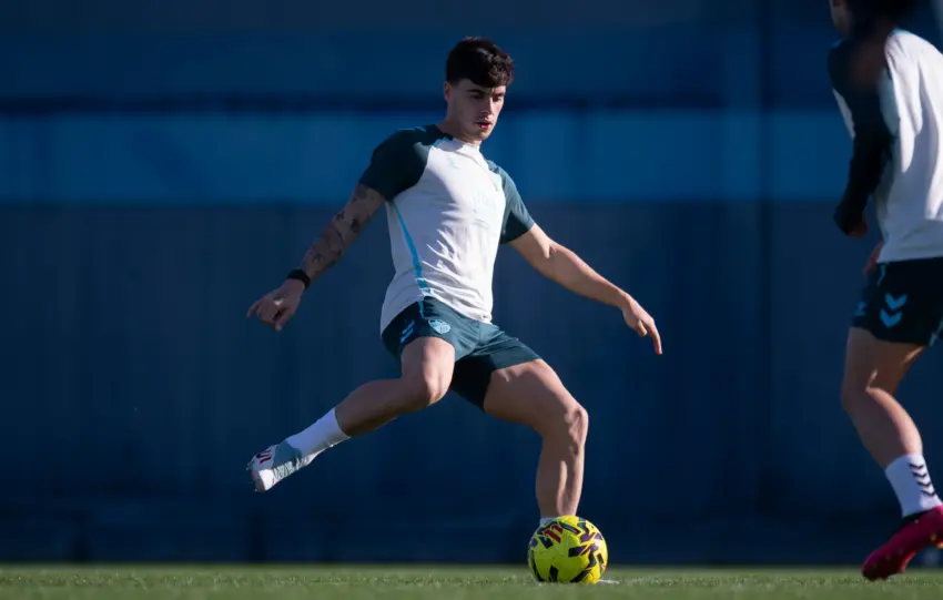 Julen Lobete, principal novedad en el regreso al trabajo del Málaga