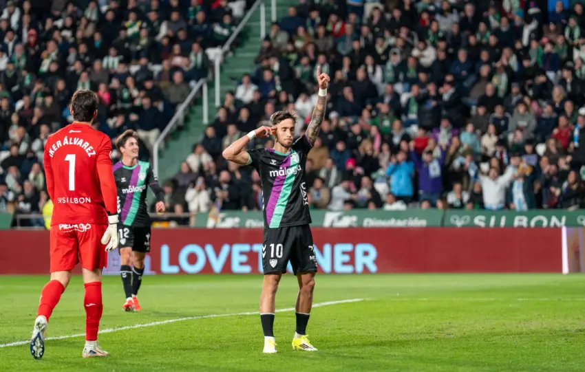 málaga cf gol larrubia córdoba