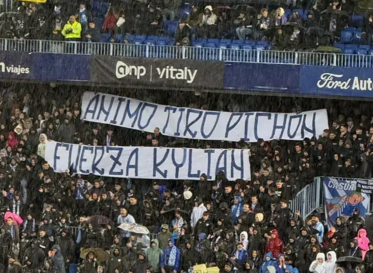 Y La Rosaleda le cantó a Kylian