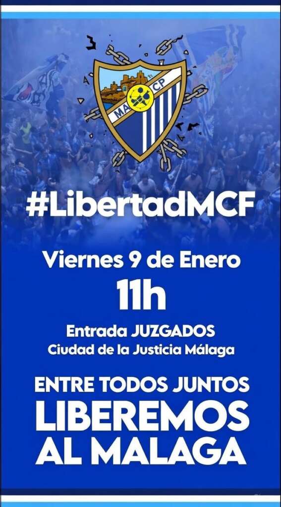 protesta juzgados malaga cf