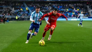 puga choque malaga cf burgos rosaleda jornada 23