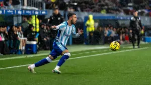 puga malaga cf burgos la rosaleda jornada 23