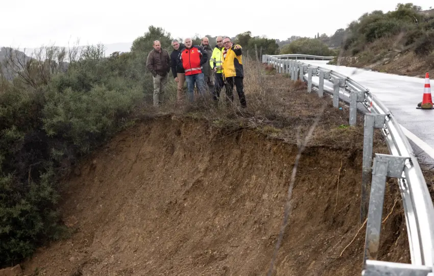 1 SALADO VISITA LAS ZONAS AFECTADAS POR LEONARDO