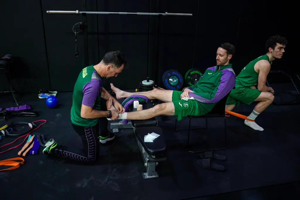 2 ENTRENO DEL UNICAJA EN LA PISTA AUXILIAR DEL ROIG ARENA