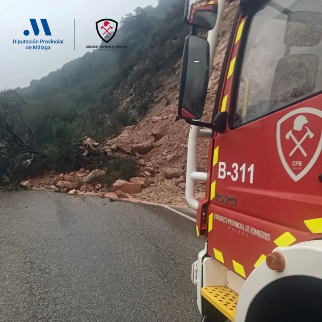 20 BOMBEROS INUNDACIONES BORRASCA LEONARDO EN MALAGA