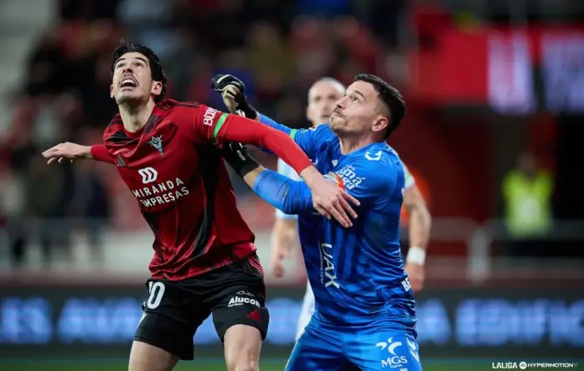 ALFONSO HERRERO SOBRE EL PENALTI ANTE EL MIRANDÉS