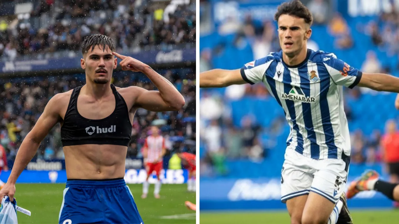 Chupete y Gorka Carrera se encuentran en el top 6 de máximos goleadores de Segunda y se verán las caras en Anoeta este lunes.