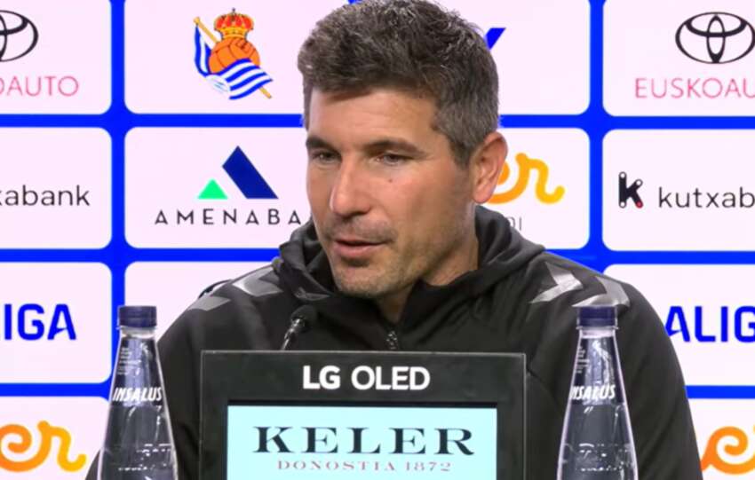 Funes tras la derrota en Anoeta: "El árbitro nos ha perjudicado en muchas acciones"