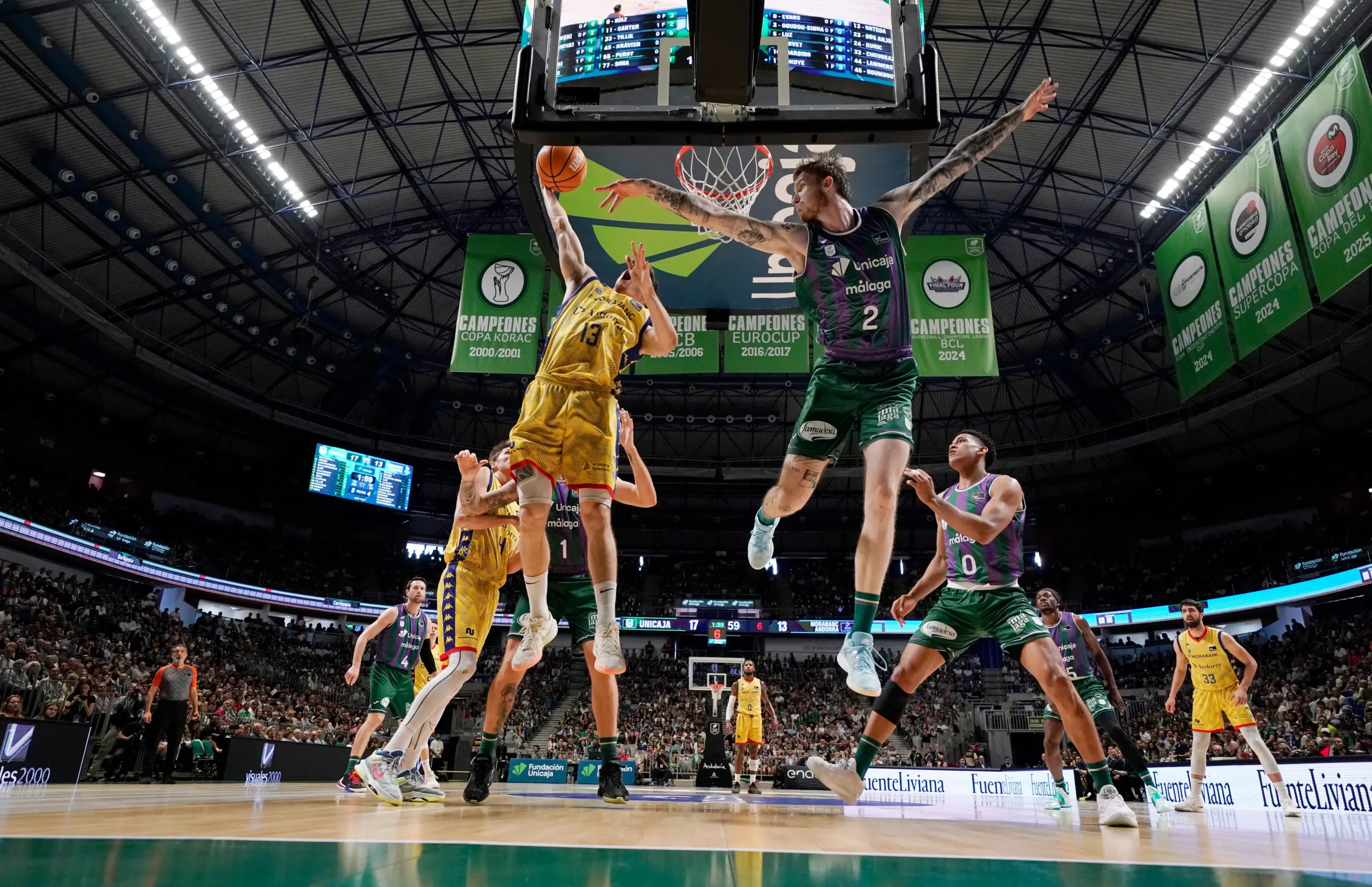 HORARIO Y TELEVISIÓN DEL UNICAJA VS MORABANC ANDORRA