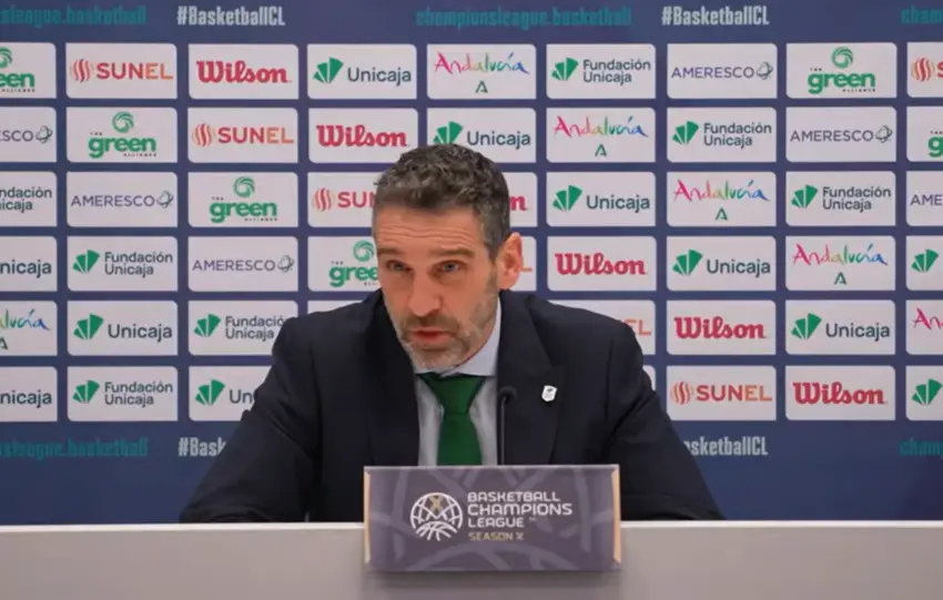 IBON NAVARRO ELOGIA EL TERCER CUARTO DEL UNICAJA ANTE EL ELAN CHALON