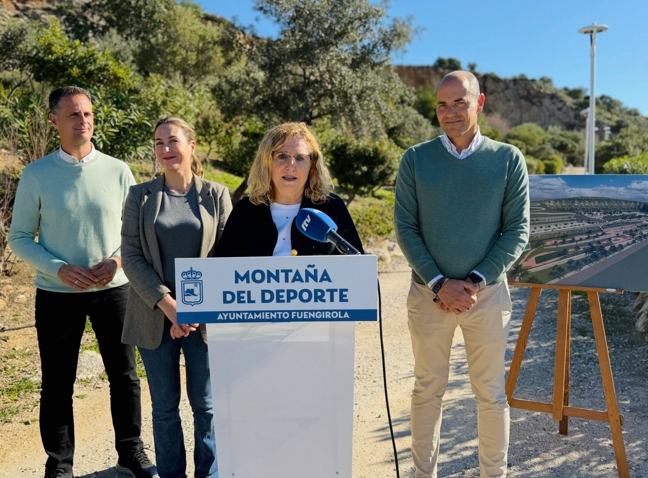 Mula informa del proyecto La Montana del Deporte