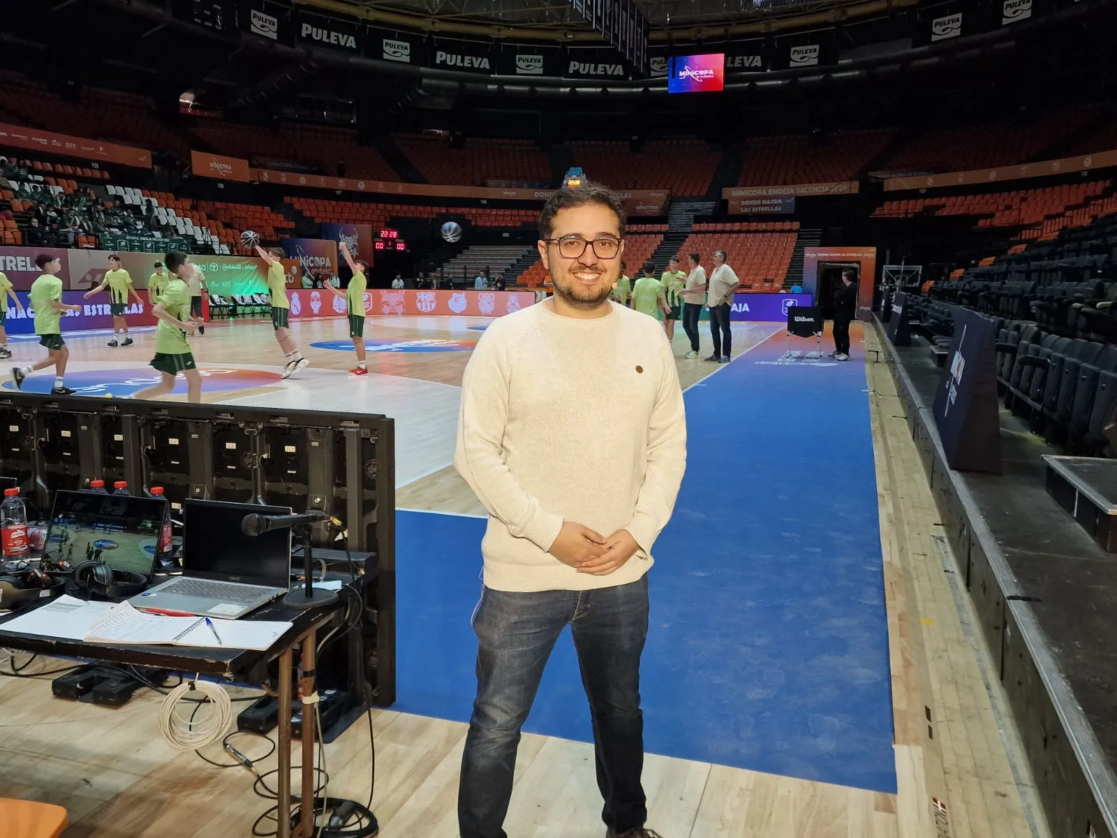 RAFA ALCARAZ SERÁ EL NARRADOR OFICIAL DE LA MINICOPA ENDESA