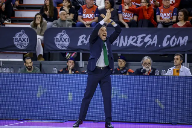 Ibon Navarro: “El equipo ha hecho un esfuerzo muy grande en la situación en la que estamos”