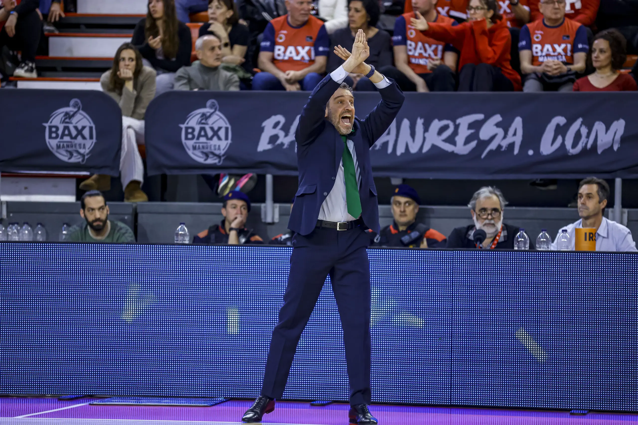 Ibon Navarro: “El equipo ha hecho un esfuerzo muy grande en la situación en la que estamos”