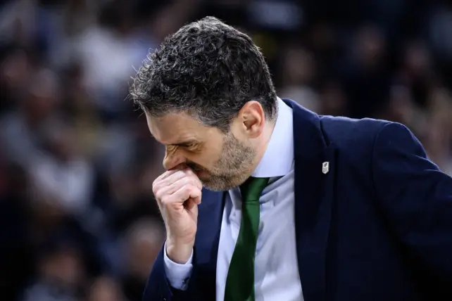 Ibon Navarro: "Es un partido que hay que jugar al 300% y hay gente que no ha estado ni al 100%"