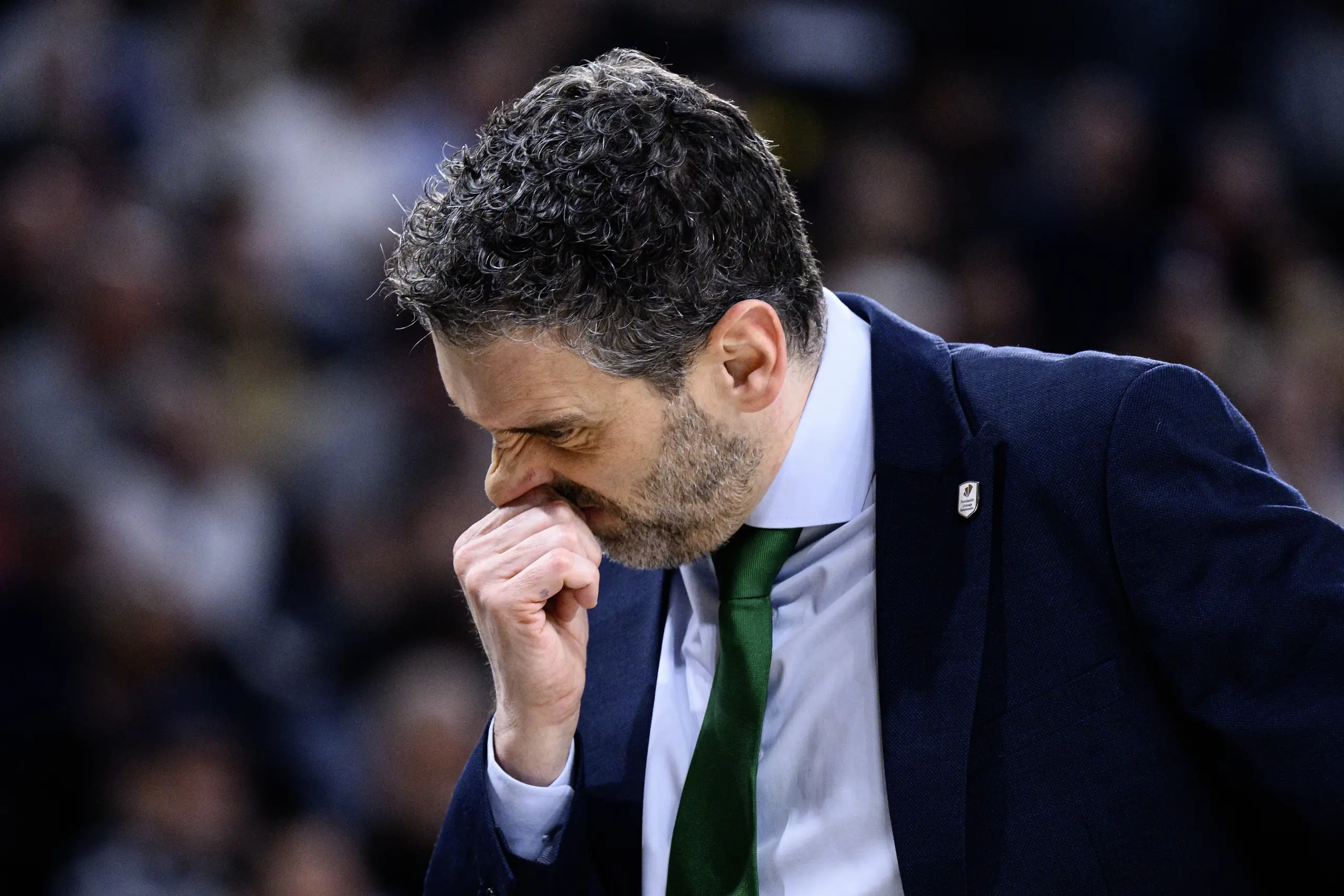 Ibon Navarro: "Es un partido que hay que jugar al 300% y hay gente que no ha estado ni al 100%"