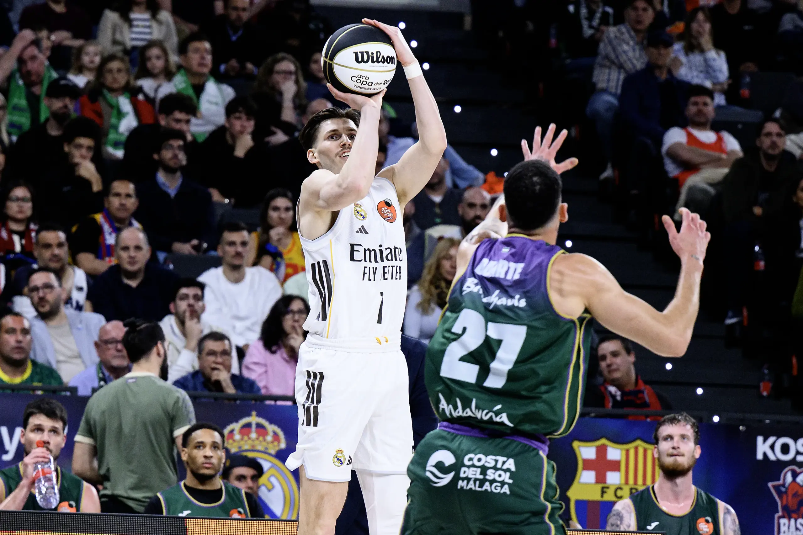 Este es el resumen de la eliminación del Unicaja en la Copa ACB