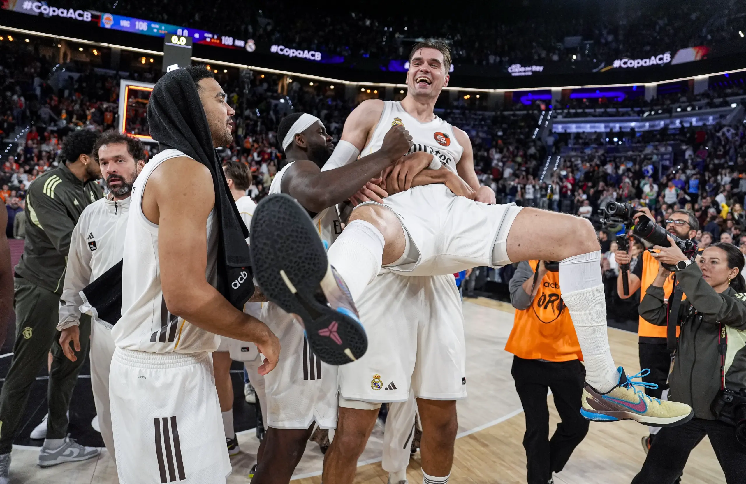 El Real Madrid, a la final con una de las victorias más espectaculares de la Copa ACB