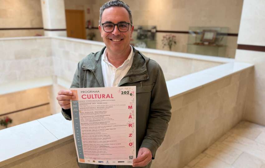 Rodrigo Romero presenta la programacion de marzo