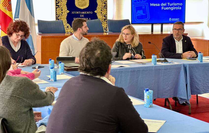 Un momento de la Mesa de Turismo celebrada hoy