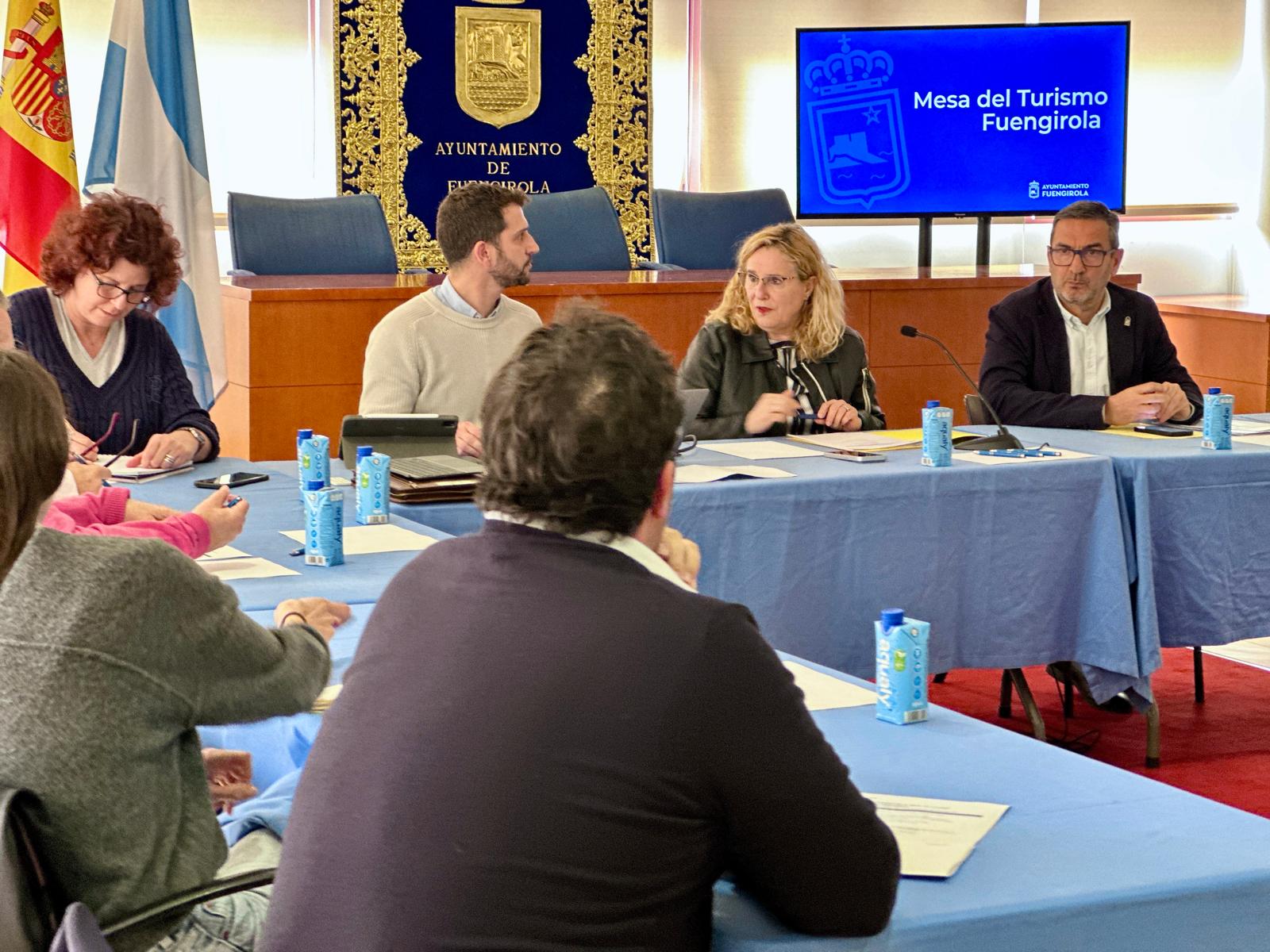 Un momento de la Mesa de Turismo celebrada hoy