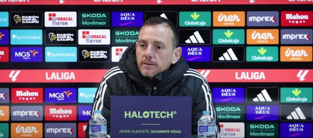 Alberto González no se fía del Málaga CF: "La derrota en Anoeta no les cambia la dinámica"